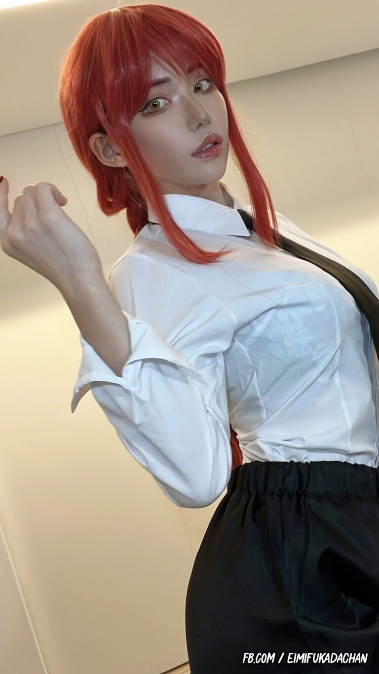 Eimi Fukada Buat Fans Jatuh Cinta Saat Bercosplay Sebagai Makima