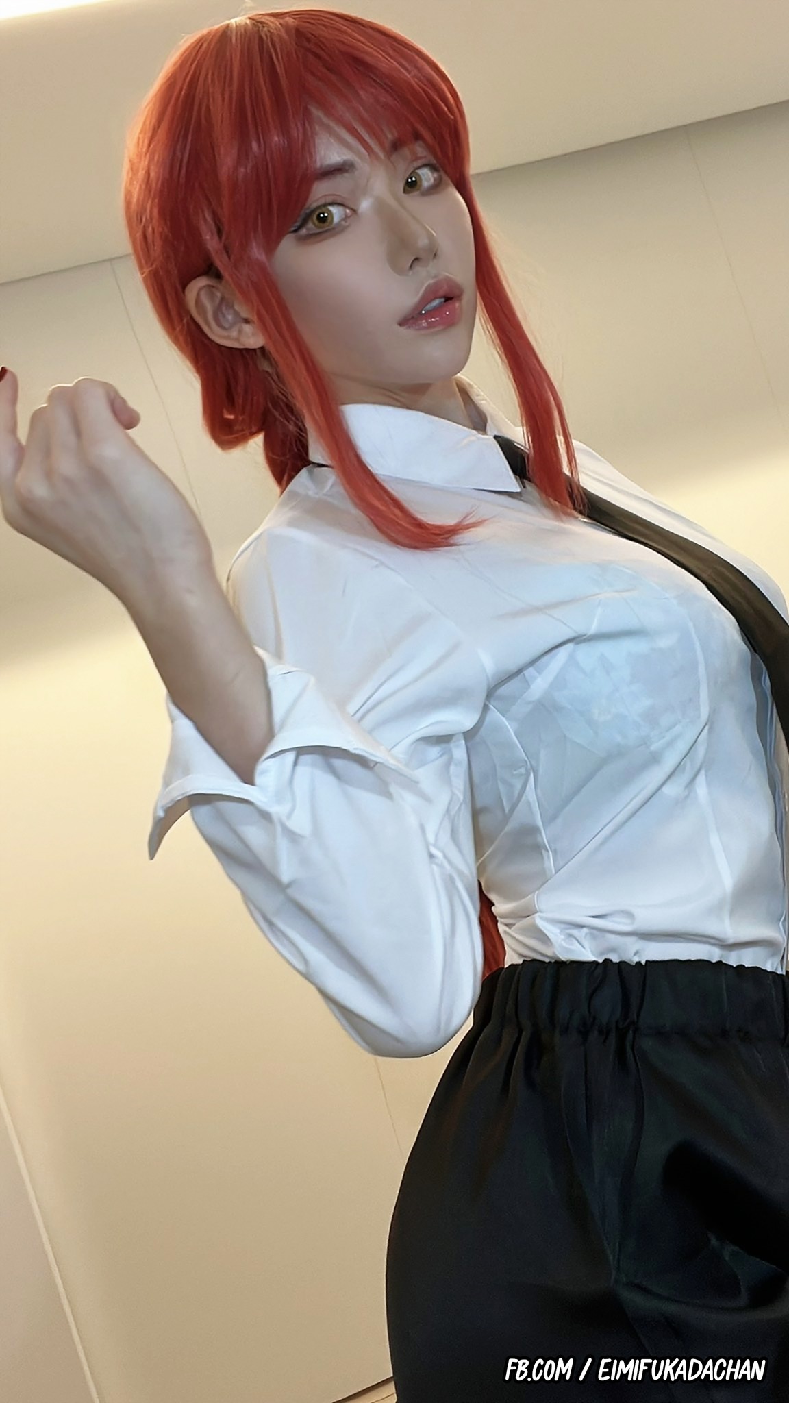 Eimi Fukada Buat Fans Jatuh Cinta Saat Bercosplay Sebagai Makima