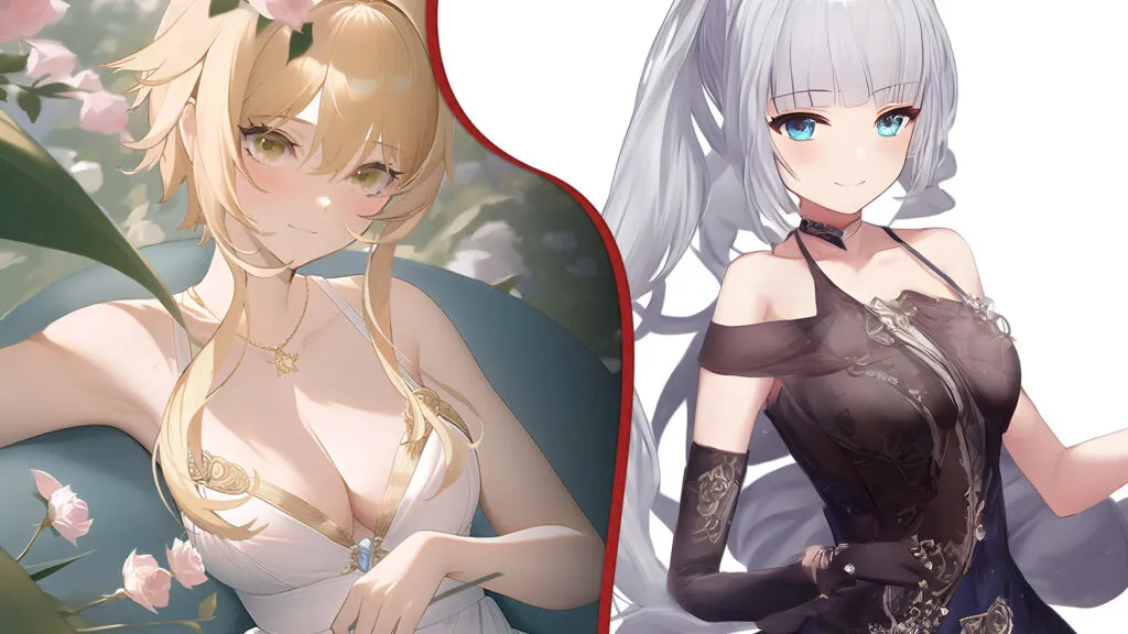 Fanart Genshin dengan Bantuan AI