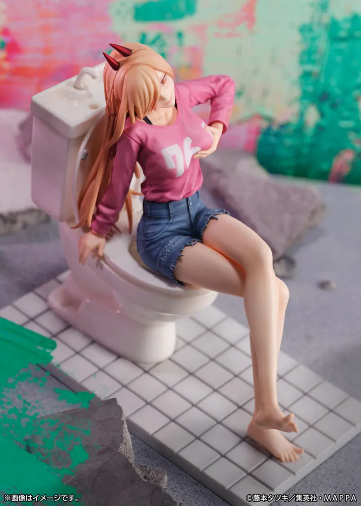 Figur Resmi Power Duduk di Toilet Akan Segera Rilis