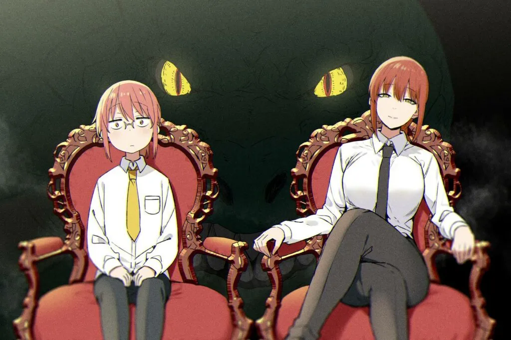 Fanart Makima dan Kobayashi Baru Viral di Jepang