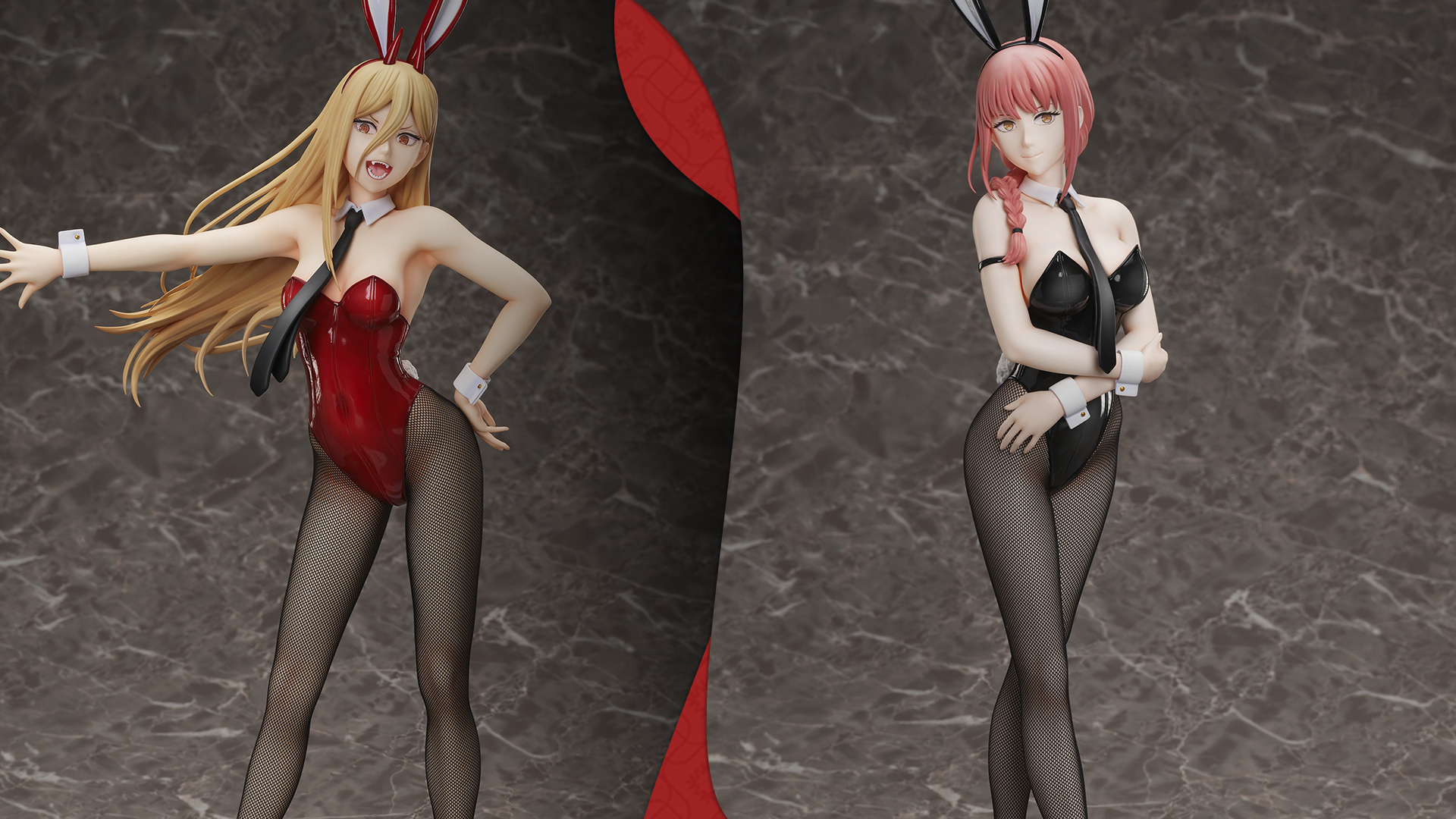 Makima dan Power Tunjukan Keanggunannya pada Figur Bertema Bunny Suit!