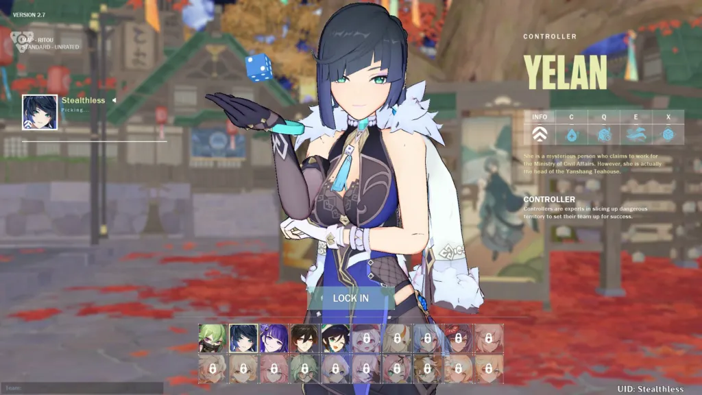 Yelan Sebagai Reyna