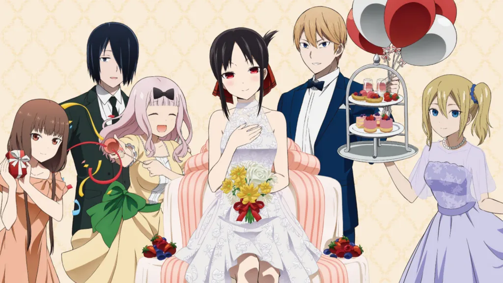 Kaguya-sama Love is War I Gambar: A-1 Pictures
