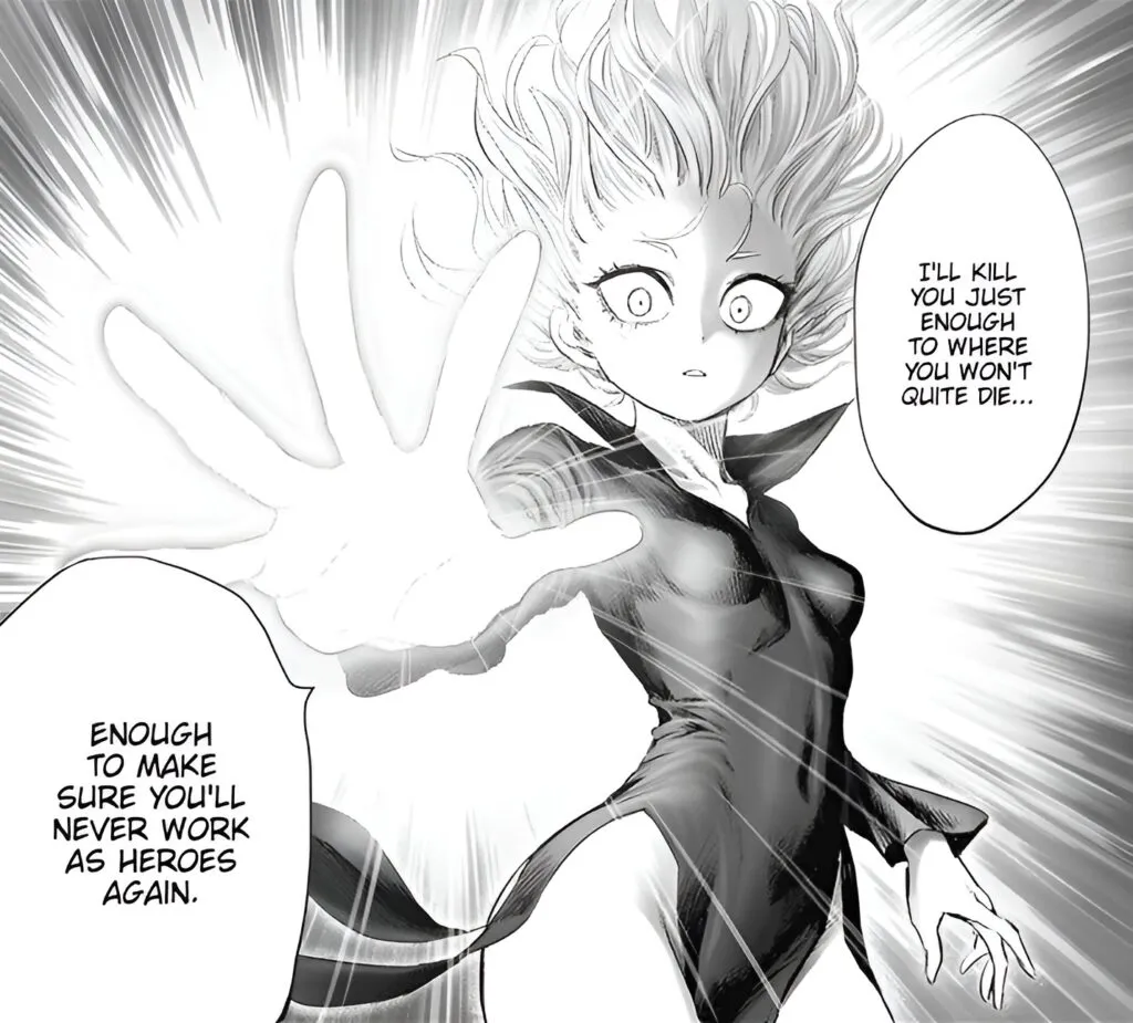 Tatsumaki pada One Punch Man Chapter 175