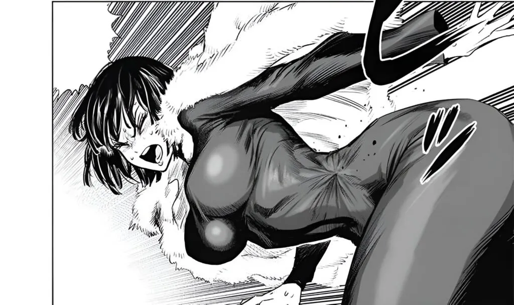 Fubuki pada Manga One Punch Man Chapter 175