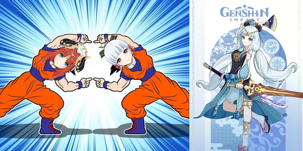 Ayaka Dan Nilou Jadi Satu