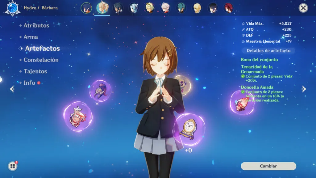 Hirasawa Yui as Barbara | Gambar: gamebanana.com