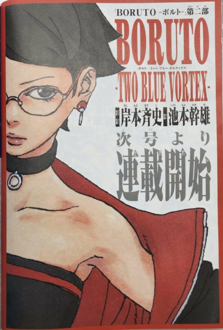 Boruto Two Blue Fortex: Tampilan Baru Sarada Terungkap Di Manga Setelah Time Jump