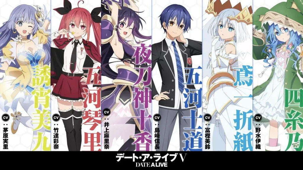 Keren Abis, Poster Baru Karakter Date a Live V Bikin Mata Melek!