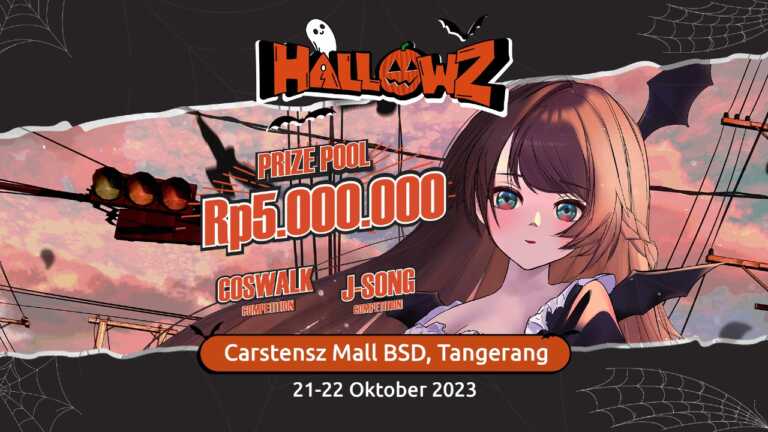 Wibu Tangerang Merapat, Event HalloWZ akan Digelar di Carstensz Mall