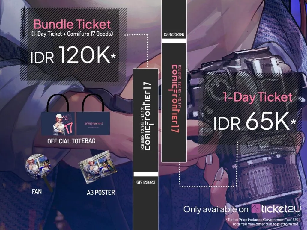 Ticket Comic Frontier 17