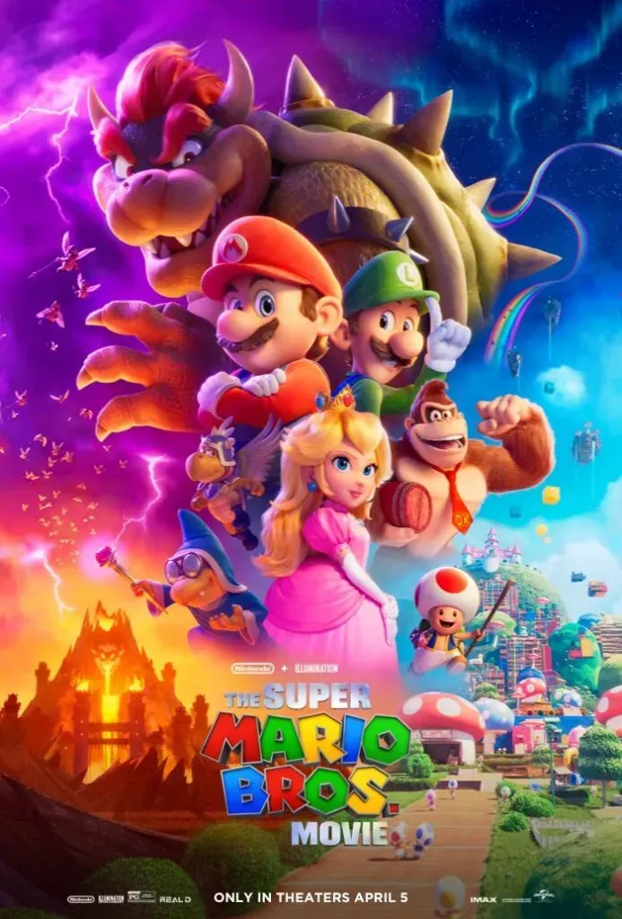 Super Mario Bros Movie, Areatopik