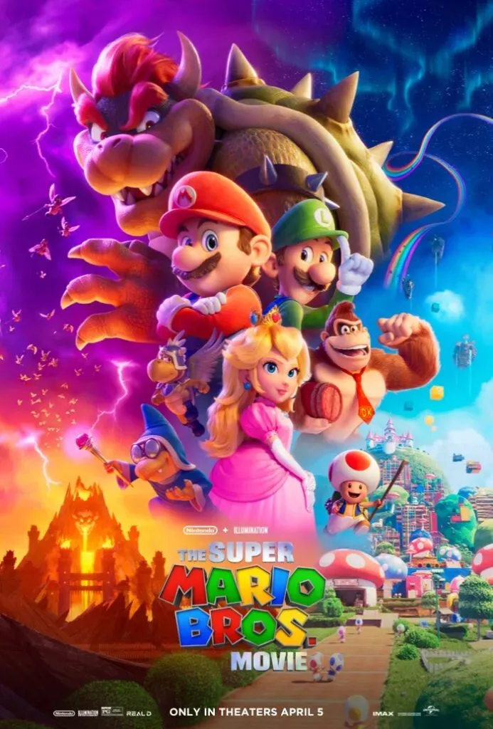 Super Mario Bros Movie, Areatopik