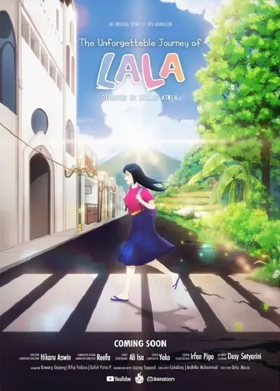Visual animasi The Journey of Lala