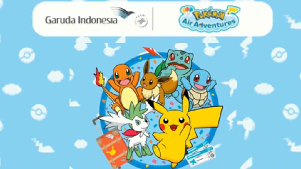 Maskapai Garuda Indonesia Melakukan Kolaborasi Dengan Pokemon, Apa Saja Merchnya?