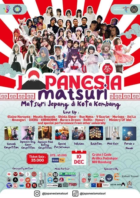 Event Japanesia Matsuri, Areatopik
