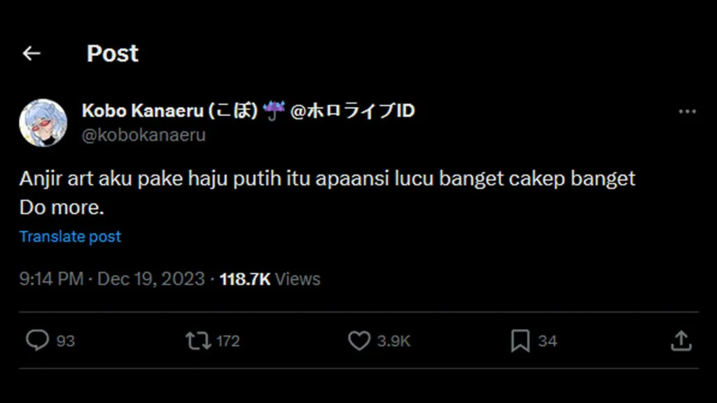 Tweet Kobo kanaeru