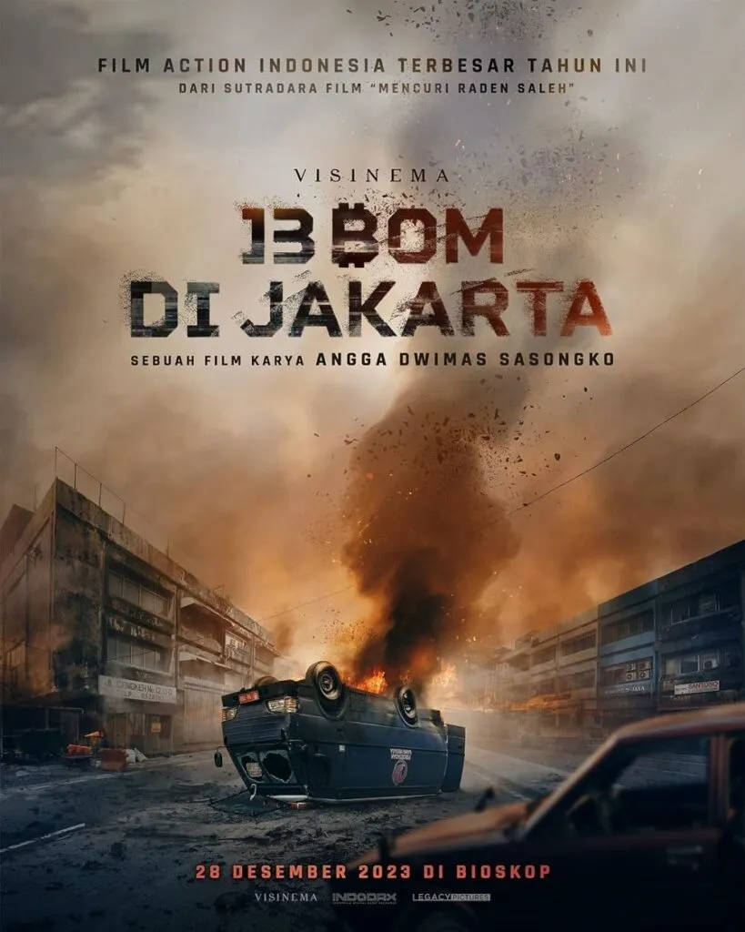poster promosi 13 bom di jakarta