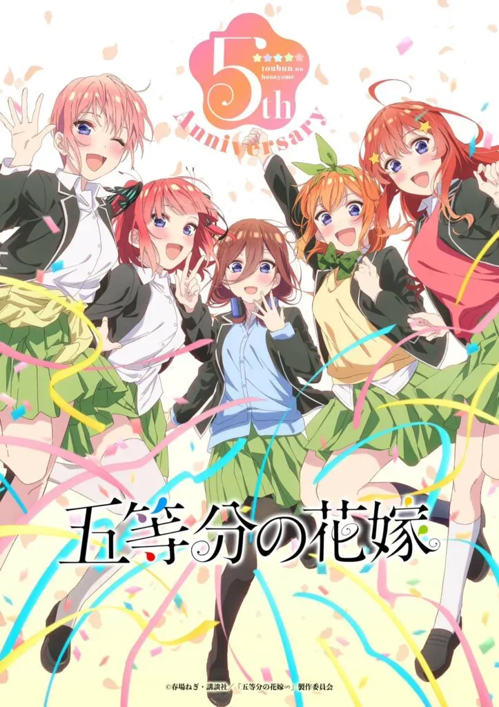Gotoubun no Hanayome Mendapatkan Adaptasi Original Story