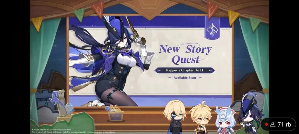STORY QUEST CLORINDE
