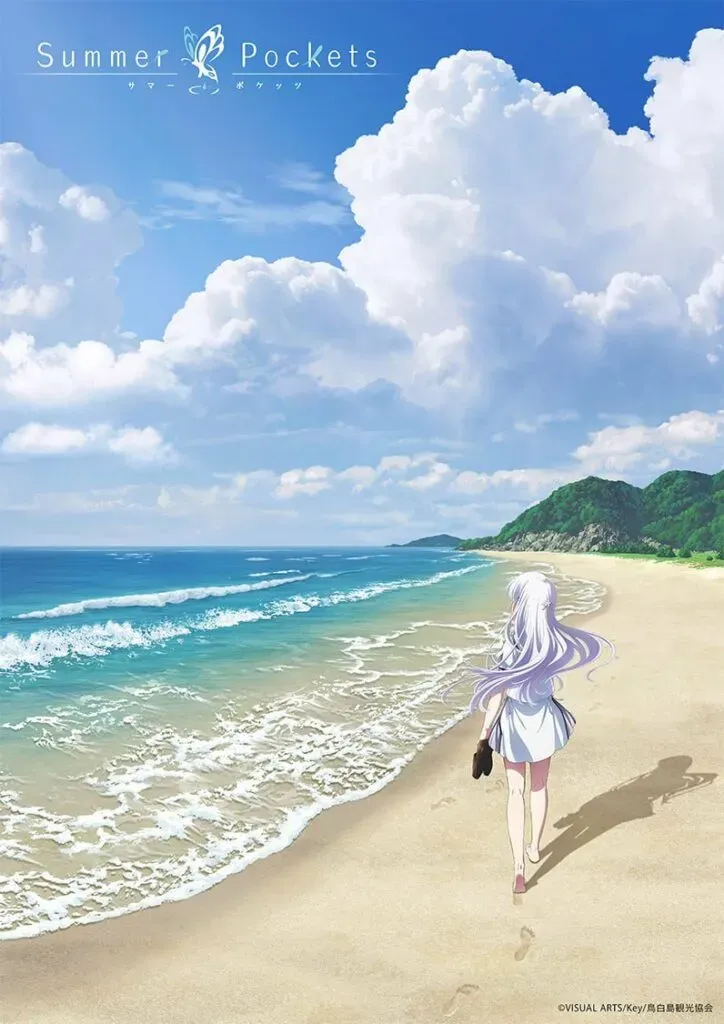 Key Visual Untuk Anime Summer Pocket