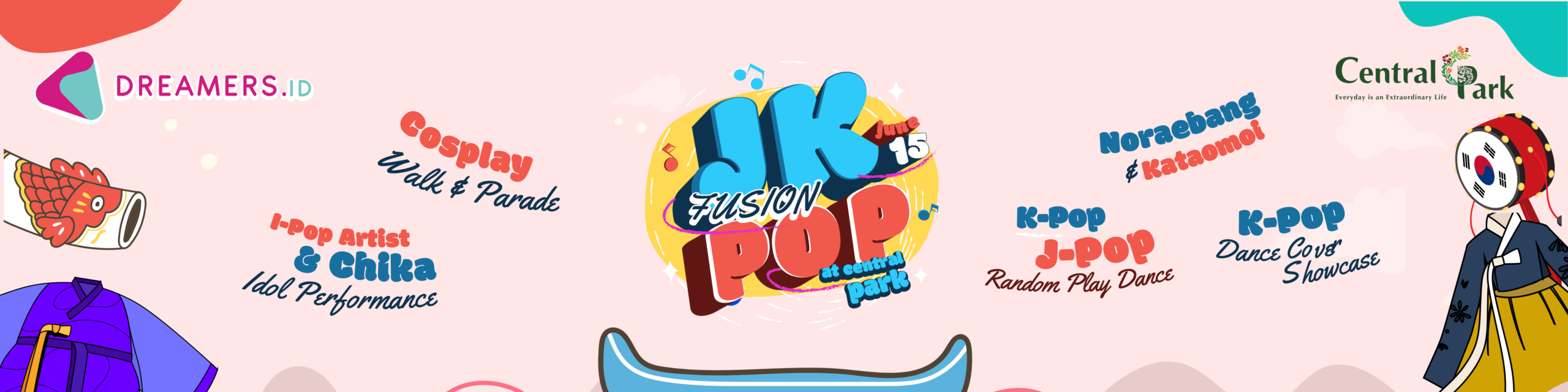 DREAMERS JK-POP FUSION 2024 EVENT KOMUNITAS TERBESAR TAHUN INI