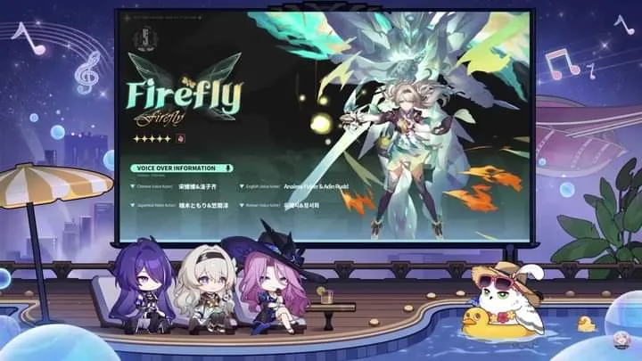 Honkai Star Rail 2.3 Firefly