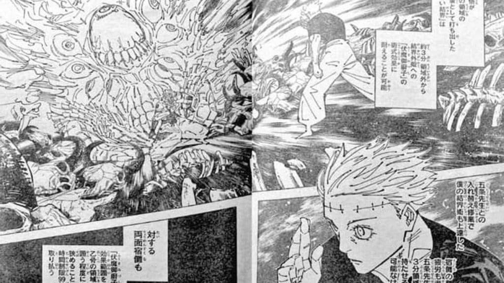Jujutsu Kaisen Chapter 262: Pertarungan Epik Yuta dan Sukuna