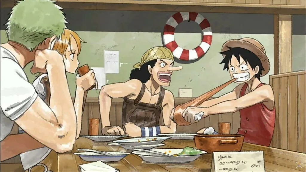 One Piece Sketsa