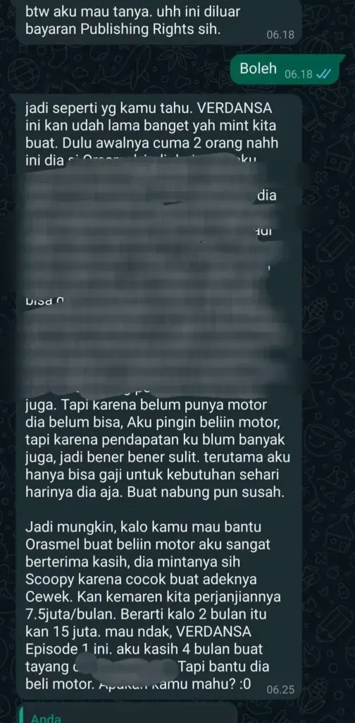 awal mula kecurigaan penggelapan dana