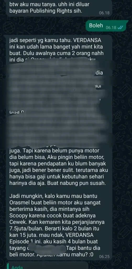awal mula kecurigaan penggelapan dana