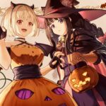 Kenyang Fan Service, Waifu Anime Ucapkan Happy Halloween~