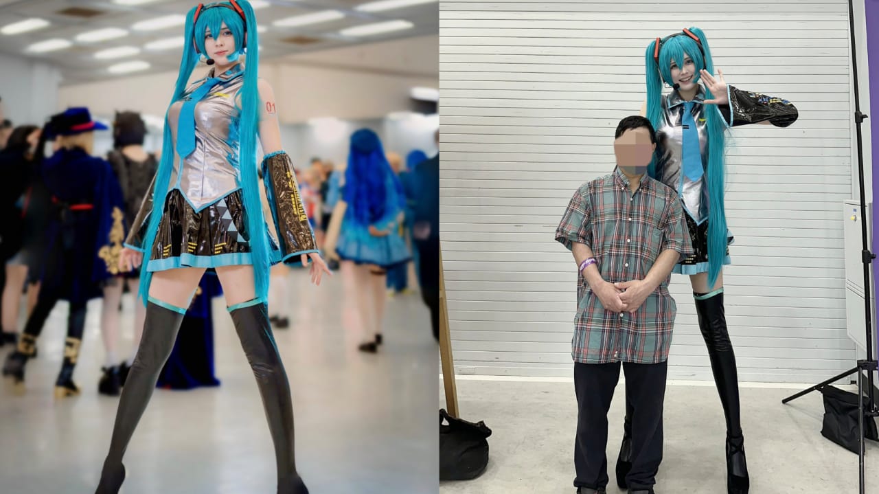 Hatsune Miku Blasteran Yang 'Setinggi Tiang'