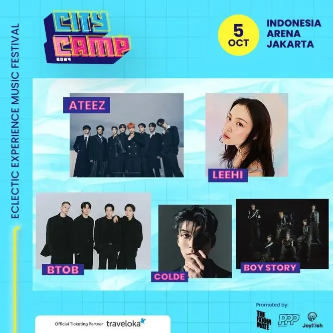 Boy Story Dan Deretan Bintang K-pop di City Camp 2024, Di Indonesia Arena