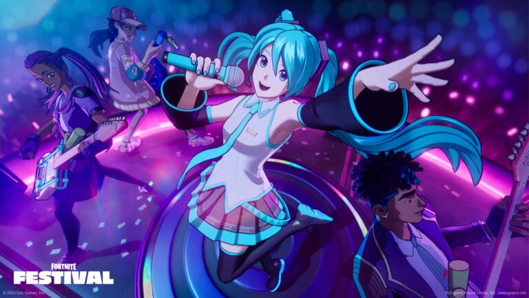 Sukses Besar! Hatsune Miku Jadi Skin Paling Populer Di Fortnite