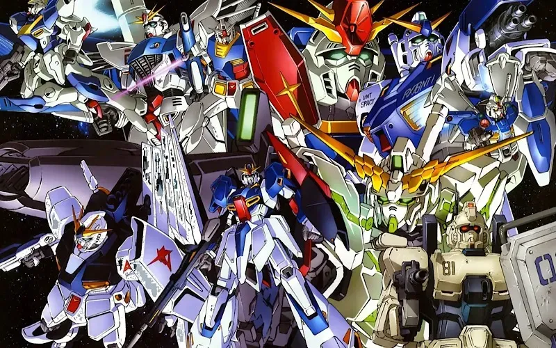 beberapa gundam dalam dunia Universal Century