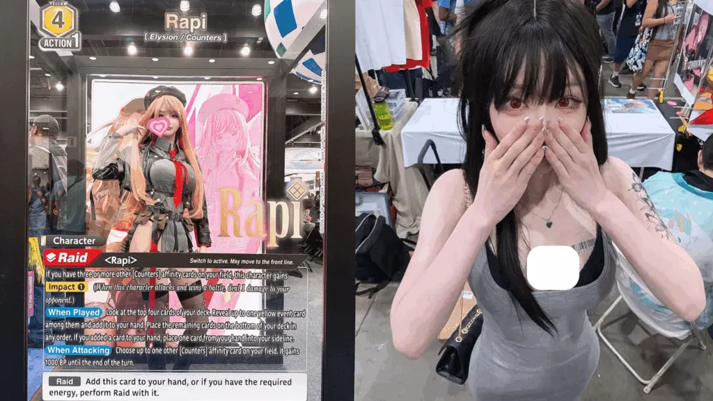 Ruca Hadir di Anime Expo
