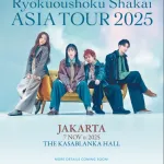 J-Pop Hits Ryokuoushoku Shakai Siap Ramaikan Jakarta dalam Tur Asia Spektakuler