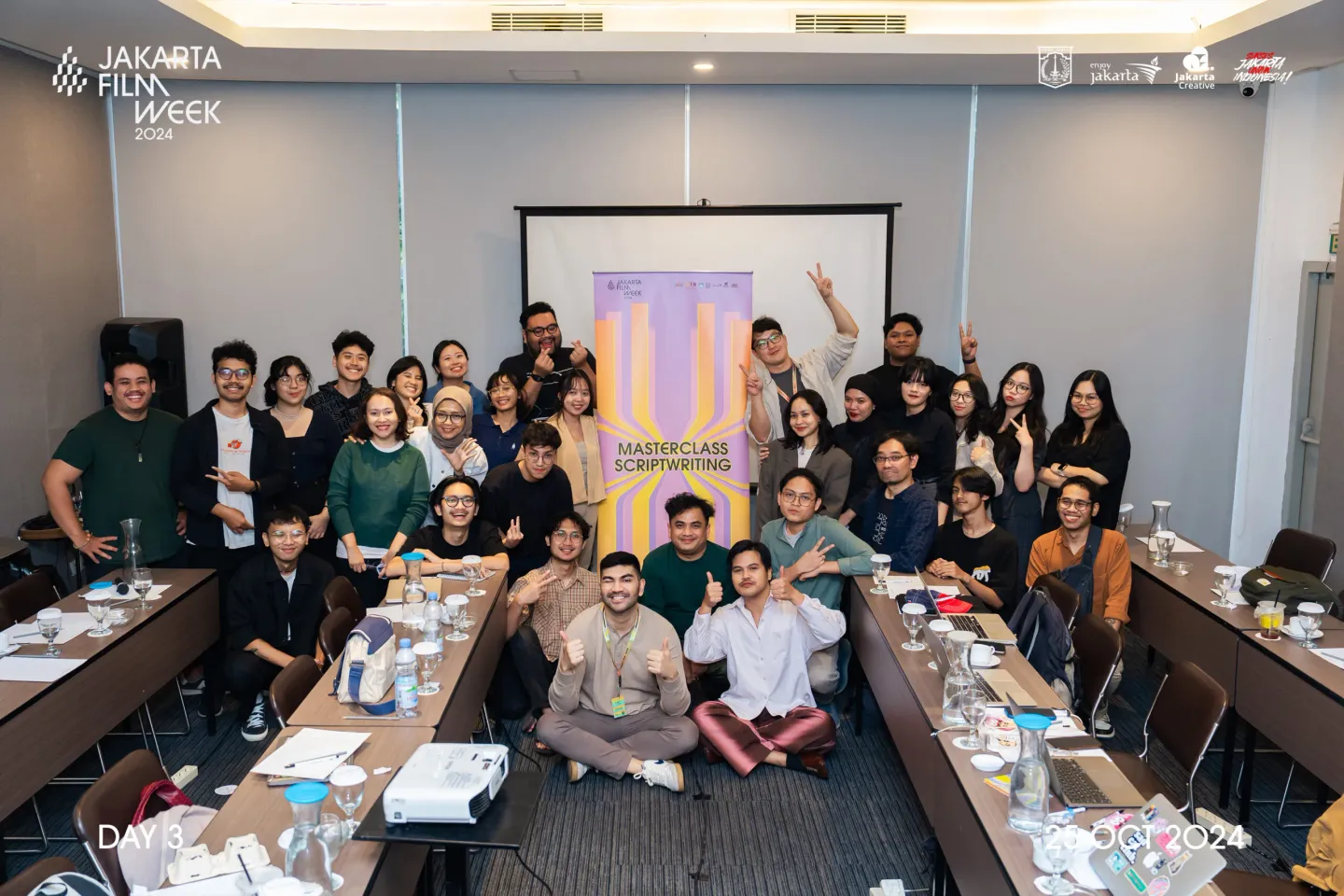 Masterclass Scriptwriting pada JFW NET 2024